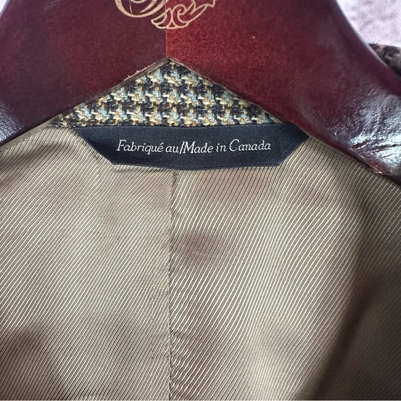 Oak Hall Men's Classic wool cashmere Blazer jacket sz 46L tall classic - Picture 9 of 9